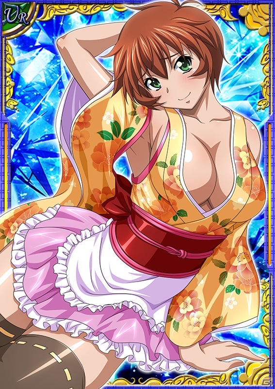 GREE/Mobage/dゲーム「一騎当千バーストファイト」和風メイドコスの「陳宮」が報酬のイベント「秋色絢爛☆和風メイド浪漫譚」が開催！の画像3
