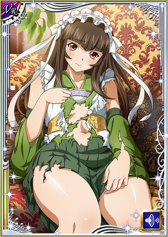 GREE/Mobage/dゲーム「一騎当千バーストファイト」和風メイドコスの「陳宮」が報酬のイベント「秋色絢爛☆和風メイド浪漫譚」が開催！の画像6