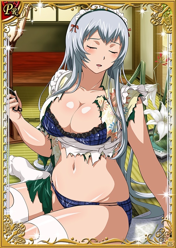 GREE/Mobage/dゲーム「一騎当千バーストファイト」和風メイドコスの「陳宮」が報酬のイベント「秋色絢爛☆和風メイド浪漫譚」が開催！の画像7