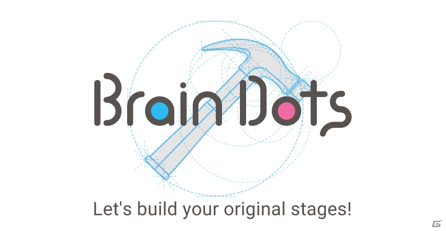 iOS/Android「Brain Dots」プレイヤーがステージを作れる「ステージビルダー機能」が追加！の画像1