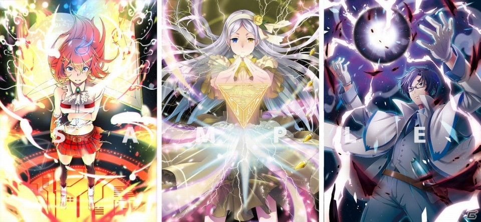 TCG「銀鍵のアルカディアトライブ」スターターデッキ3種が同時発売！第4の勢力が登場する第2弾のキャラクターも公開の画像2