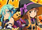 iOS/Android「ソードアート・オンライン コード・レジスタ」強力アビリティでイラズラ！？ハロウィン限定衣装のアスナ＆シノンが登場
