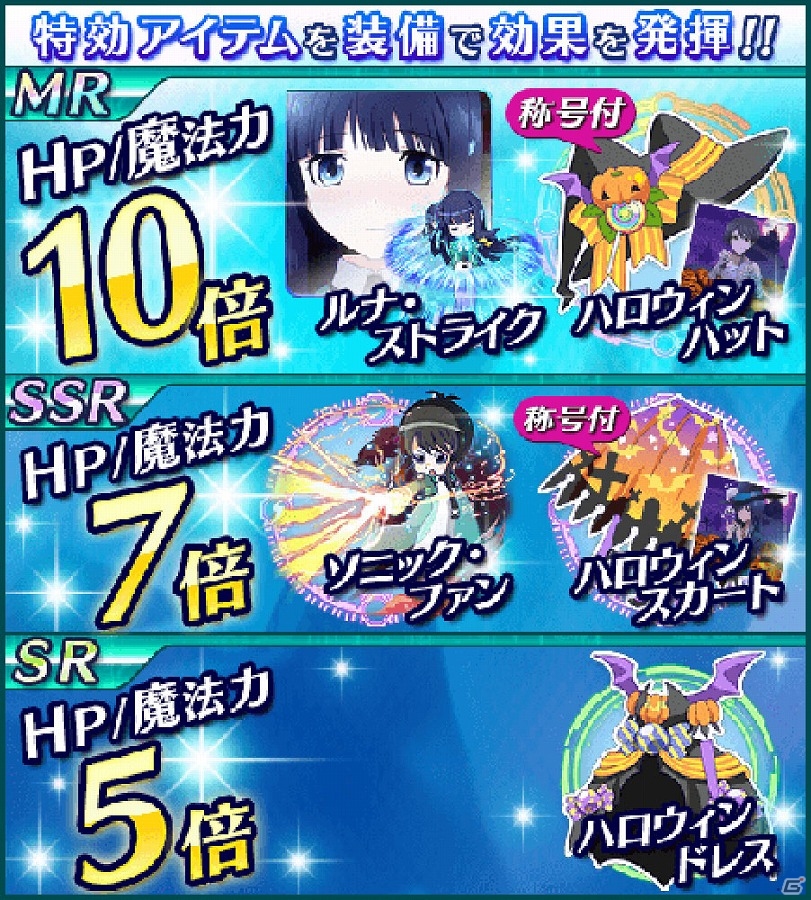 Mobage「魔法科高校の劣等生 スクールマギクスバトル」第一高校のメンバーが魔女や悪魔に仮装！イベント「ハロウィン・パレード」が開催の画像15