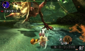 3DS「モンスターハンタークロス」オトモアイルーを操作できる「ニャンターモード」を紹介！メインモンスターの一角・タマミツネの生態も明らかにの画像24