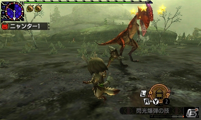 3DS「モンスターハンタークロス」オトモアイルーを操作できる「ニャンターモード」を紹介！メインモンスターの一角・タマミツネの生態も明らかにの画像27