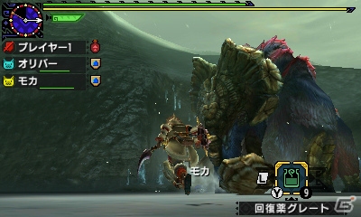 3DS「モンスターハンタークロス」オトモアイルーを操作できる「ニャンターモード」を紹介！メインモンスターの一角・タマミツネの生態も明らかにの画像4