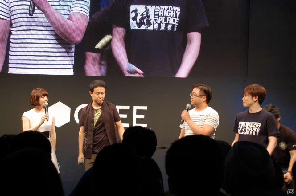 【TGS 2015】杉田智和さんと花澤香菜さんが公開生アフレコ！「STEINS;GATE」とのコラボも発表された「消滅都市」ステージの画像4