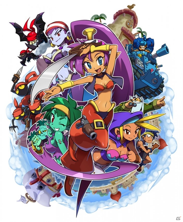 3DS「シャンティ -海賊の呪い-」レトロインスパイアの真髄を見せるトレーラーが公開！日本限定描き下ろしパッケージもの画像3