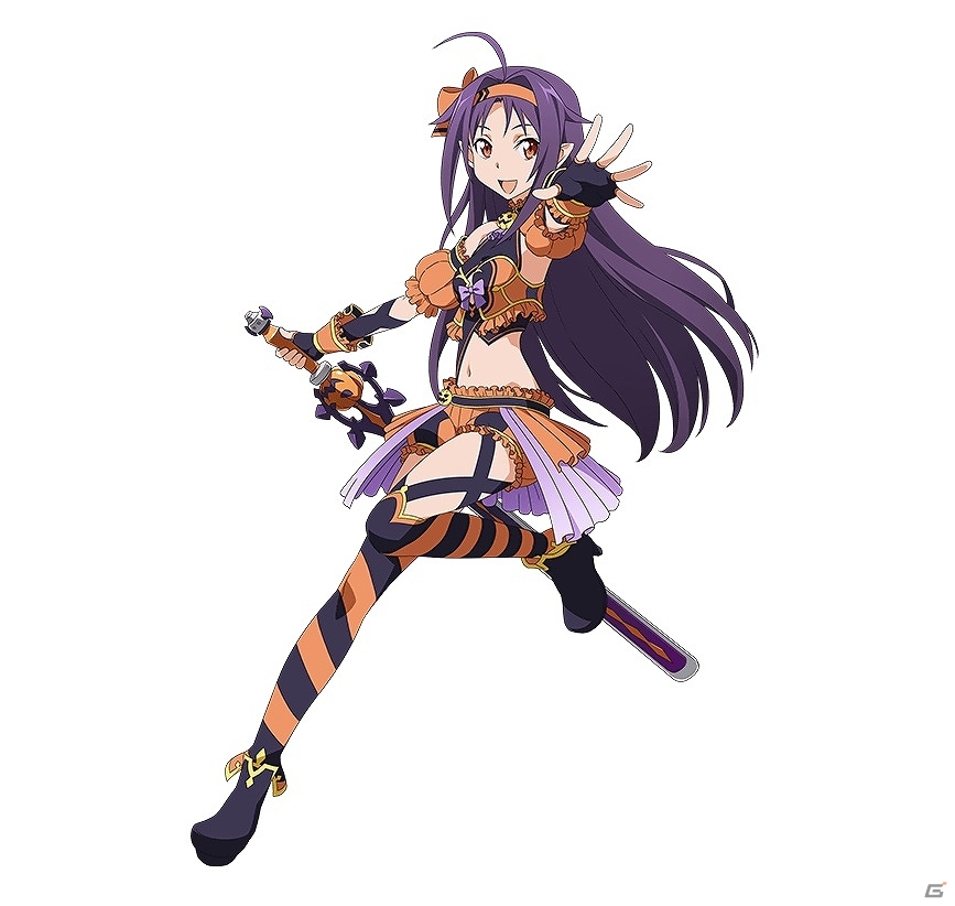 iOS/Android「ソードアート・オンライン コード・レジスタ」カボチャ衣装のハロウィン剣士が参戦！限定衣装のリーファ＆ユウキが登場の画像3