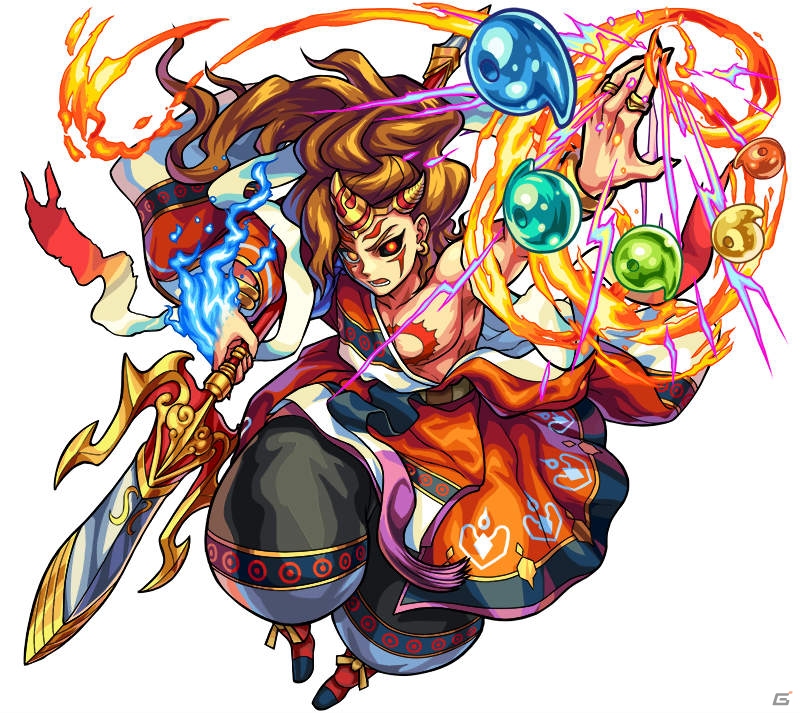 3DS「モンスターストライク」カギを握る超絶級モンスター「カグツチ」、物語の舞台、個性豊かなキャラクターなどを紹介の画像2