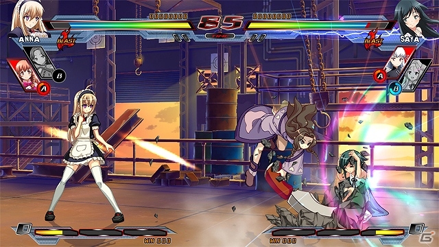 PS4/PS3「ニトロプラス ブラスターズ -ヒロインズ インフィニット デュエル-」アンナ、黒のフランコ、沙紅羅らが参戦！ネットワーク対戦などのシステムも紹介の画像11