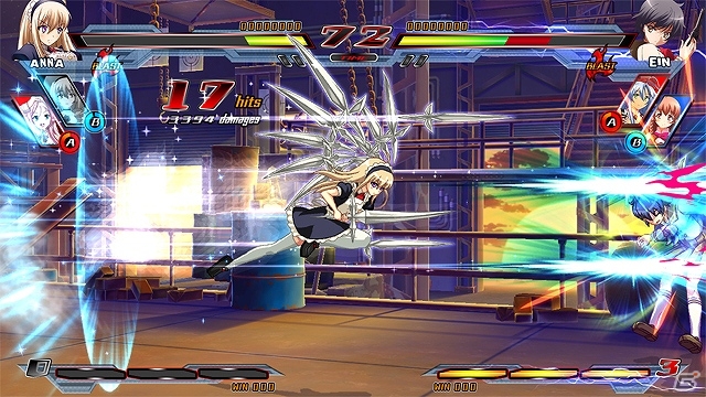 PS4/PS3「ニトロプラス ブラスターズ -ヒロインズ インフィニット デュエル-」アンナ、黒のフランコ、沙紅羅らが参戦！ネットワーク対戦などのシステムも紹介の画像2