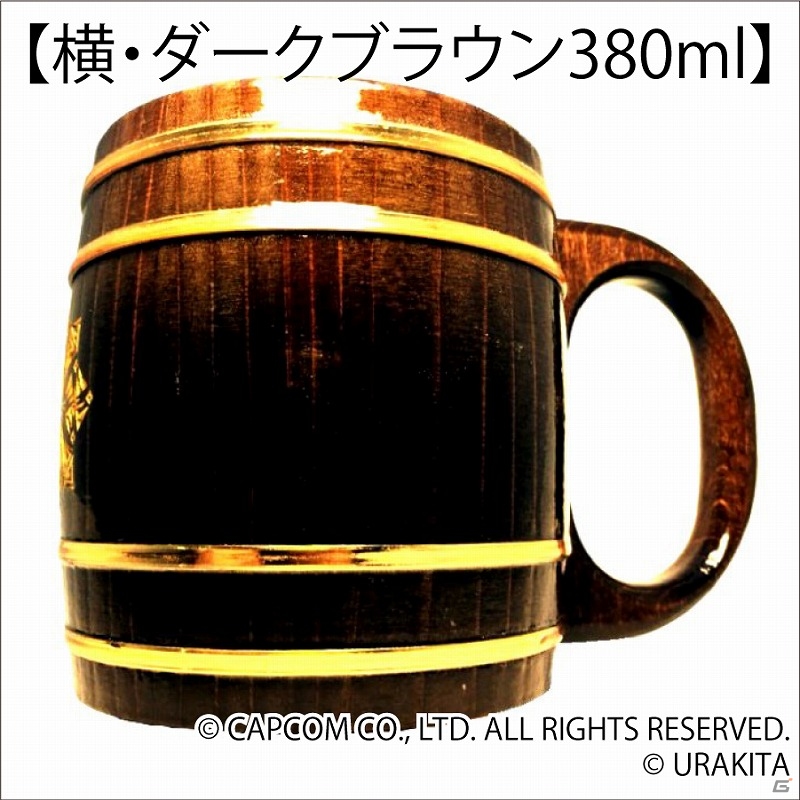 「モンスターハンター木樽ジョッキ」にギルド紋章やオトモアイルーなど4種の新たなマーク彫刻版が追加発売！の画像5