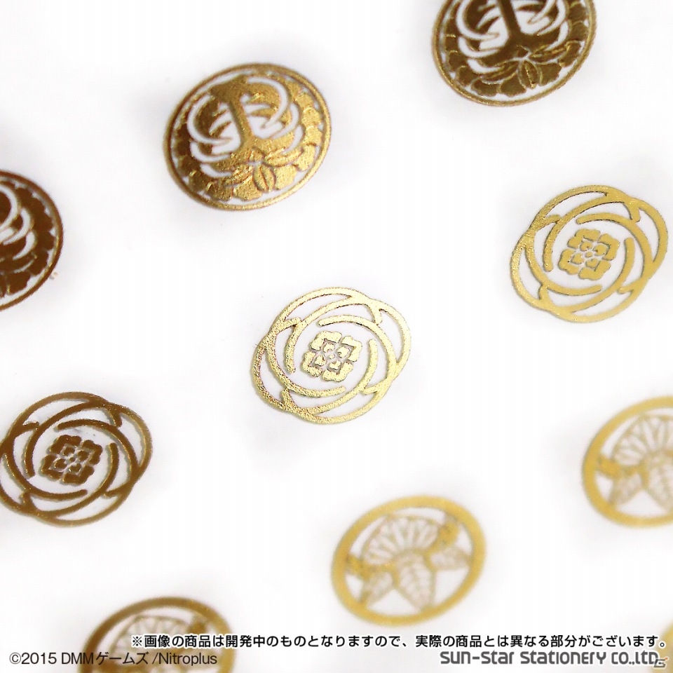 「刀剣乱舞-ONLINE-」三日月宗近や一期一振など28振のプチシールが発売決定！2016年手帳も予約受付中の画像7