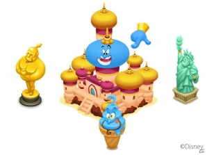 iOS/Android「ディズニー マジックキャッスル ドリーム・アイランド」イベント「ジーニーコレクション♪」が開催！アラジンをモチーフにしたアイテムが初登場の画像2