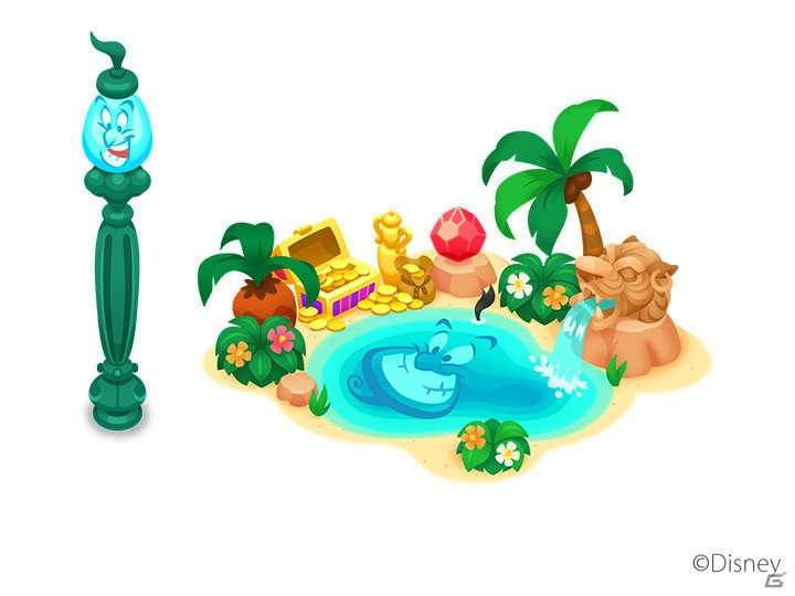 iOS/Android「ディズニー マジックキャッスル ドリーム・アイランド」イベント「ジーニーコレクション♪」が開催！アラジンをモチーフにしたアイテムが初登場の画像6