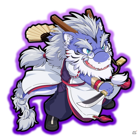 iOS/Android「戦国パズル!!あにまる大合戦」が「UTAU獣人・獣音ロウ」とコラボ！「式大元」「戯歌ラカン」も登場の画像3