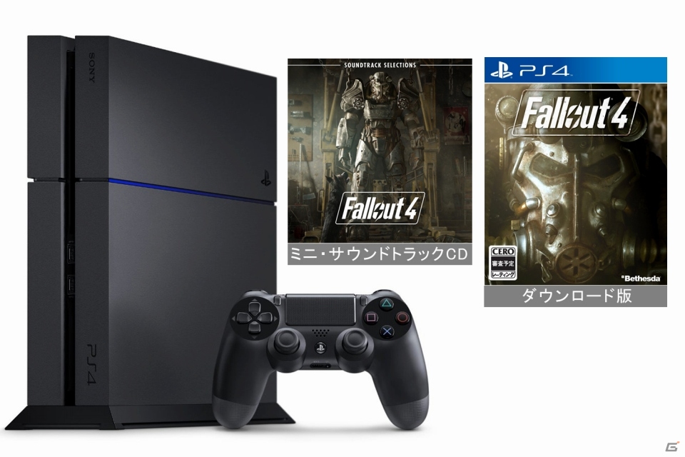 「Fallout 4」PS4本体同梱セットがAmazonにて予約開始！オリジナル・ミニサントラCDも付属の画像1