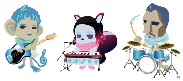 iOS/Android「SHOW BY ROCK!!」にタイアップアーティスト「yksb feat.MiLO×31STYLE」「クラムボン」が楽曲提供の画像7