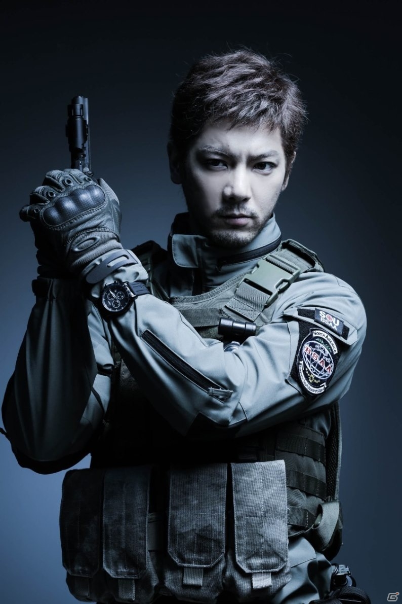 「BIOHAZARD THE STAGE」ピアーズ（栗山航）、クリス（中村誠治郎）、エズラ（千葉真一）のキャストビジュアルが公開の画像2