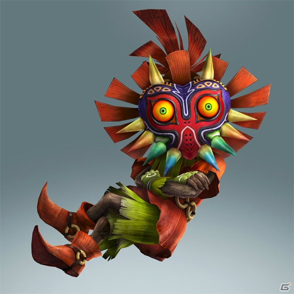 3DS「ゼルダ無双 ハイラルオールスターズ」に「ムジュラの仮面」よりスタルキッドが参戦！巨大魔獣を倒す新システム「スマッシュブーストパワー」も紹介の画像1