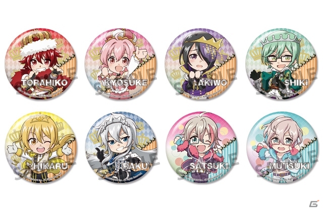 iOS/Android「アイ★チュウ」缶バッジコレクションvol.2・vol.3がカプセルトイ通販サイト・coloneにて先行販売！の画像1