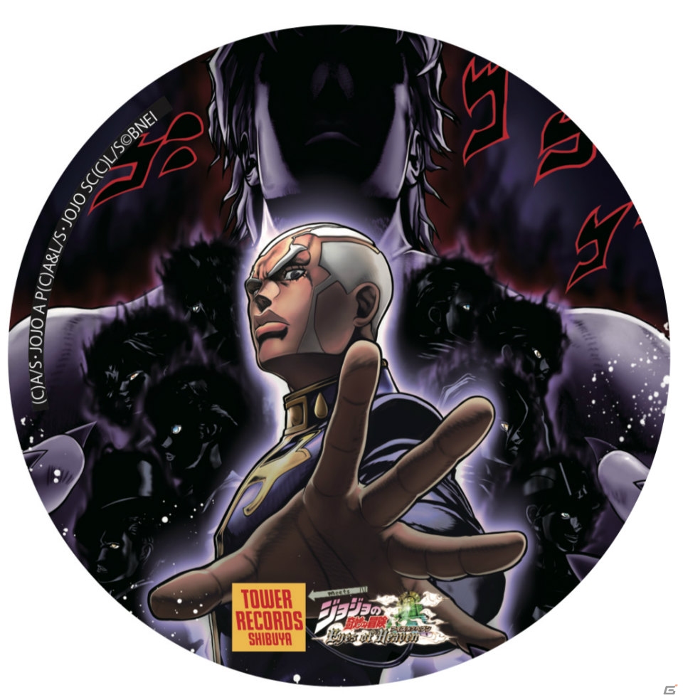 PS4/PS3「ジョジョの奇妙な冒険　アイズオブヘブン」TOWER RECORDSコラボの詳細が発表！体験版2nd試遊会＆トークショーなども予定の画像5