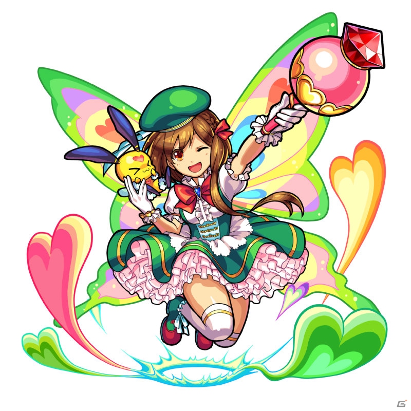 3DS「モンスターストライク」魔法少女風のキュートなモンスター・オリーブが登場！物語の舞台・神ノ原や「モンストゲート」を紹介の画像1