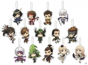 戦国BASARAの新アイテム「きゅんキャラいらすとれーしょんず『戦国BASARA』キャラ型ビッグタグ」が10月中旬より展開の画像1