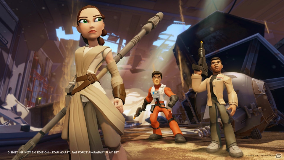 PS4/PS3/Wii U「ディズニーインフィニティ3.0」映画「スター・ウォーズ/フォースの覚醒」ラインナップが映画公開と同時に発売！の画像5