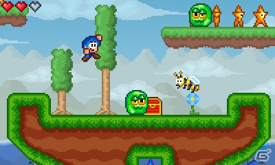 ドイツ・Winterworks開発による2D横スクロールアクション「ブルーキッド2」が3DS向けに10月21より配信の画像1