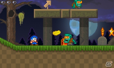 ドイツ・Winterworks開発による2D横スクロールアクション「ブルーキッド2」が3DS向けに10月21より配信の画像4