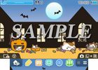 「ねむネコ」がハロウィンの装いに！新しい3DSテーマが配信中