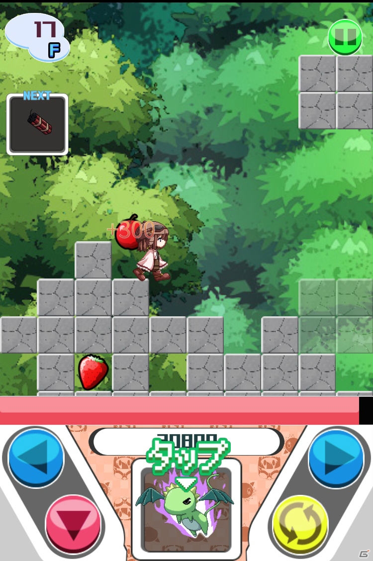 少女と竜は無限階段の頂きに―iOS/Android向けアクションパズル「ピコとラコ～無限階段を制覇せよ！～」が配信の画像6