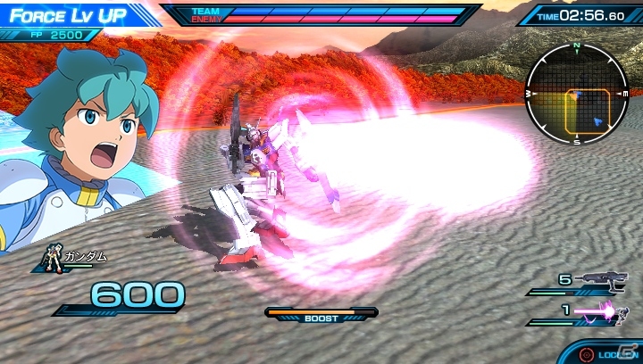 PS Vita「機動戦士ガンダム エクストリームバーサスフォース」部隊戦用の「フォースシステム」を紹介！AGE-1、バンシィ・ノルン、FAユニコーンが参戦の画像25