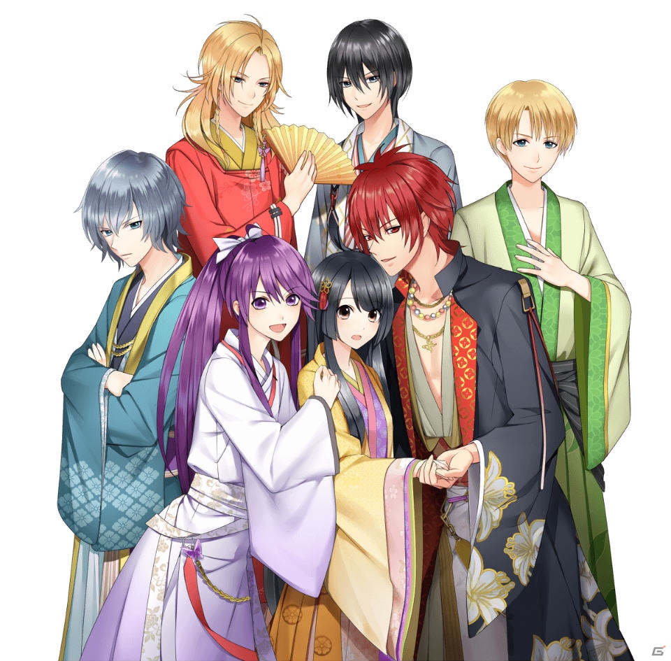 iOS/Android向け恋愛ゲーム「源氏物語～男女逆転恋唄～」が2016年初頭にリリース―AGF2015への出展も決定の画像1