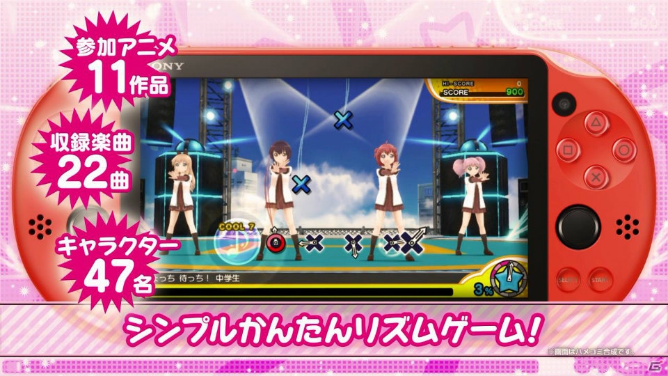 PS Vita「ミラクルガールズフェスティバル」“GO！GO！575”より小豆と抹茶が魅力を紹介する最新プロモーション映像が公開！の画像2