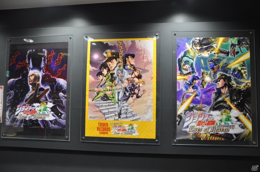 コラボ企画「TOWER RECORDS meets ジョジョの奇妙な冒険　アイズオブヘブン」をレポート！限定受注生産キーホルダーも発表の画像16