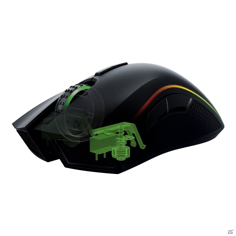 クリック感度を調節できるクリックフォース機能搭載―無線/有線ゲーミングマウス「Razer Mamba2016」が10月30日に発売の画像6