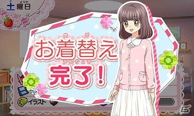 3DS「創作アリスと王子さま！」デート紹介ムービーが公開！季節で異なる会話や「恋人デート」を楽しもうの画像3
