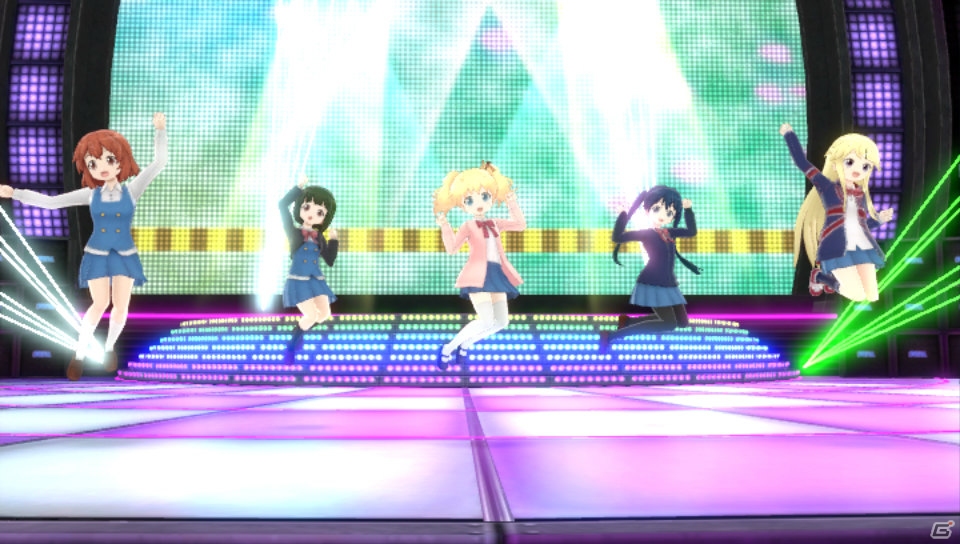 PS Vita「ミラクルガールズフェスティバル」宇宙でのライブも楽しめる個性的なステージ6種が公開―きんモザ、WUG、575のダンスもチェックの画像10