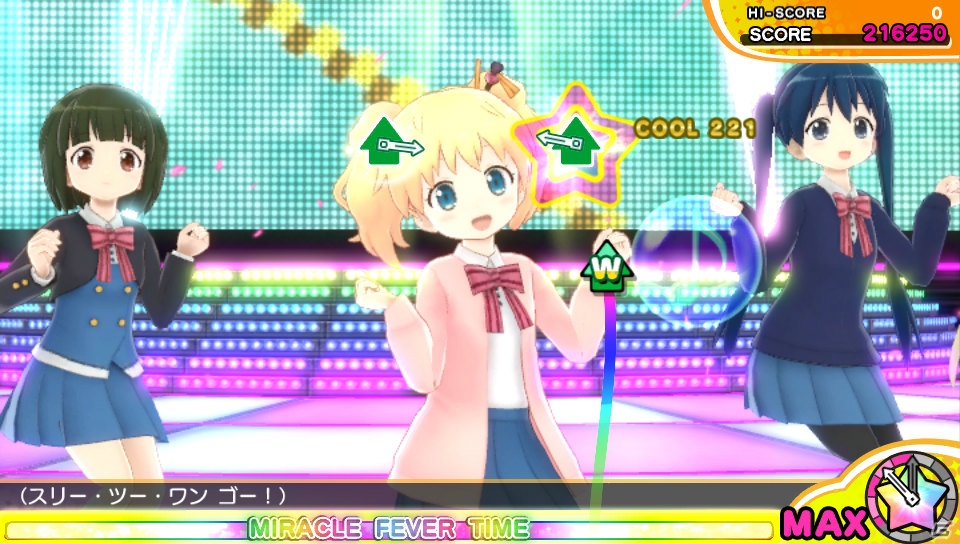 PS Vita「ミラクルガールズフェスティバル」宇宙でのライブも楽しめる個性的なステージ6種が公開―きんモザ、WUG、575のダンスもチェックの画像18