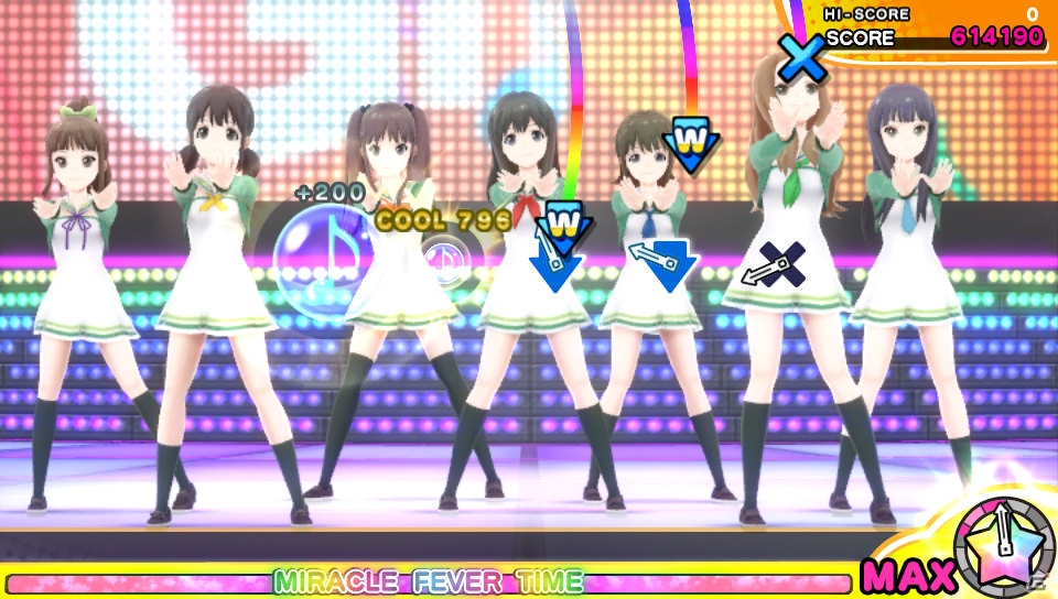 PS Vita「ミラクルガールズフェスティバル」宇宙でのライブも楽しめる個性的なステージ6種が公開―きんモザ、WUG、575のダンスもチェックの画像29