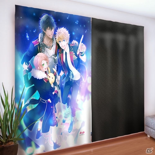 「カーテン魂」がアニメイトガールズフェスティバル2015に出展―「アイ★チュウ」「あんさんぶるスターズ！」などのグッズを先行販売！の画像1