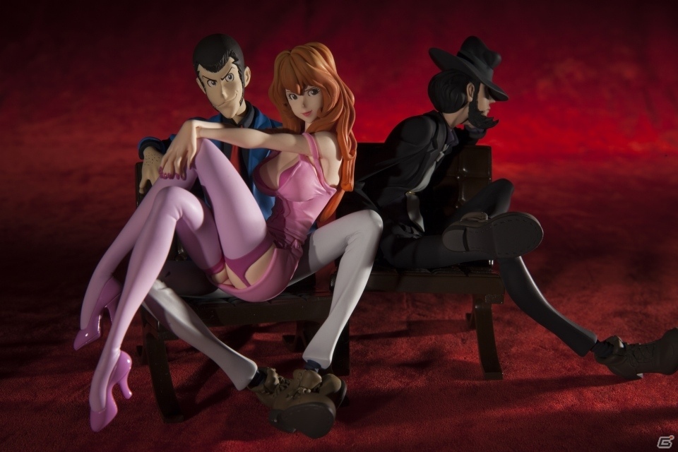 青ジャケットのルパンや不二子、次元のフィギュアがラインナップ！「ルパン三世」プライズが10月下旬よりアミューズメント施設に順次登場の画像1