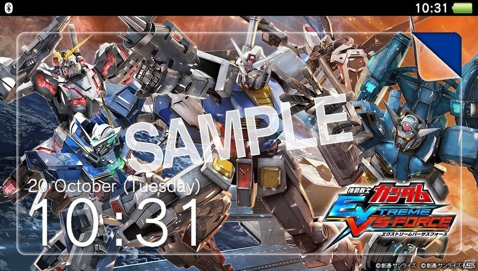 「機動戦士ガンダム エクストリームバーサス フォース」とPS Vita/PS Vita TVのコラボモデルが発売決定の画像6