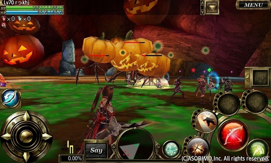 iOS/Android「オルクスオンライン」おばけのカボチャを退治しよう！「ハロウィンイベント2015」が開催の画像13