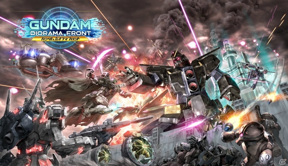 自分だけのジオラマ基地を作る！オンラインSLG「ガンダムジオラマフロント」がハンゲームにて11月10日よりサービス開始の画像1