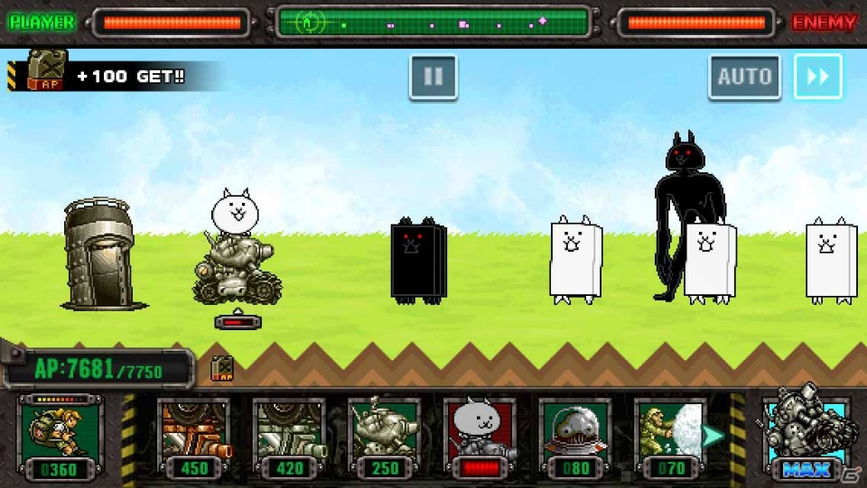 iOS/Android「メタルスラッグ ディフェンス」と「にゃんこ大戦争」コラボイベントに限定ユニットがもらえる新規ステージが登場！の画像5