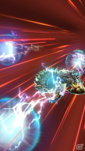 超帯電状態のジンオウガを狩猟してトモにしよう！AC「モンスターハンター スピリッツ」02弾最後の緊急クエストが公開の画像8